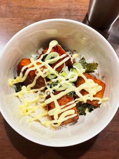 照り焼きマヨネーズ 揚げ豆腐丼-レシピのメイン写真