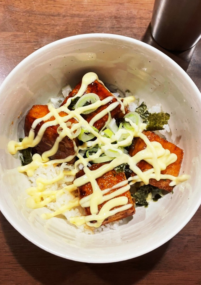 照り焼きマヨネーズ　揚げ豆腐丼-レシピのメイン写真