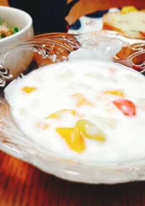 ★簡単豪華なフルーツハニーヨーグルト★-レシピのメイン写真