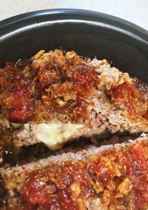 レンジで超簡単チーズinハンバーグ-レシピのメイン写真