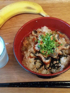 朝ごはん 鰻のお茶漬け-レシピのメイン写真