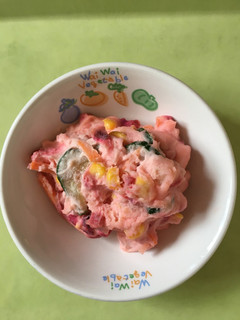 【保育園給食】オリビエサラダ-レシピのメイン写真