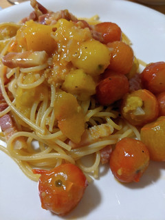ミニトマトのパスタ-レシピのメイン写真