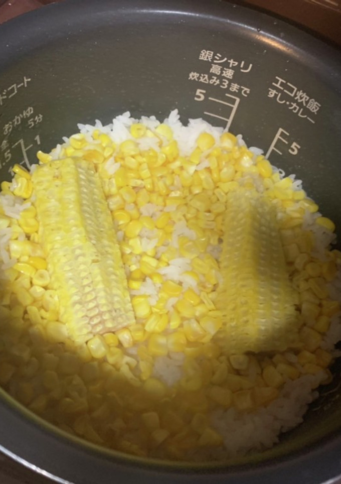 夏の定番　とうもろこしご飯-レシピのメイン写真