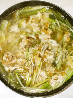 長ネギ中華スープ♪簡単夏風邪の食養生-レシピのメイン写真