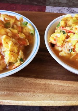 なんちゃってカニ天津飯-レシピのメイン写真