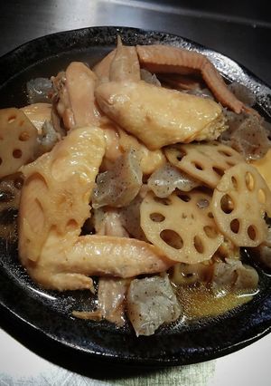 手羽先のポン酢煮❨(@≧↺≦@)❩-レシピのメイン写真