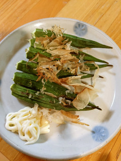 魚焼きグリルでオクラ焼き-レシピのメイン写真