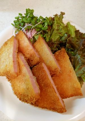 ハムカツ-レシピのメイン写真