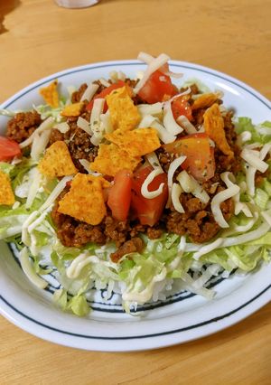 ケチャップ多めタコライス-レシピのメイン写真