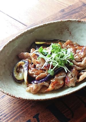 ご飯が止まらん★茄子と豚肉の味噌バター-レシピのメイン写真