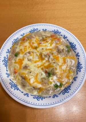 シーフードDeオートミール粥-レシピのメイン写真