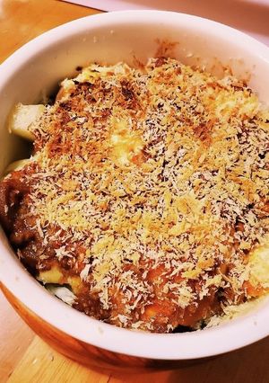 【リメイク】お豆腐のミートソースグラタン-レシピのメイン写真