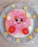 簡単ちらし寿司ケーキ♪星のカービィ☆
