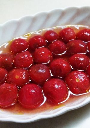 ミニトマトの白だしdeさっぱり和風マリネ-レシピのメイン写真