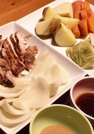 夏こそコレ♡2種のタレDE旨旨蒸し野菜-レシピのメイン写真