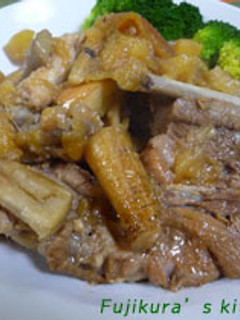 ヘルシーでガッツリ! 煮込みスペアリブ-レシピのメイン写真