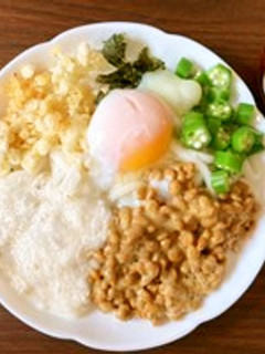 ねばねば冷やしぶっかけうどん-レシピのメイン写真