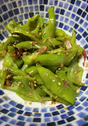 レンジでできる万願寺おひたし-レシピのメイン写真