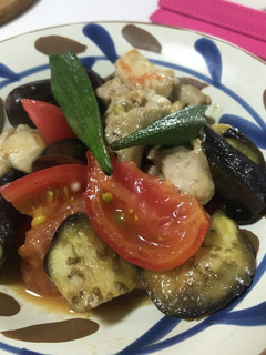 超簡単・夏野菜のポン酢炒め-レシピのメイン写真