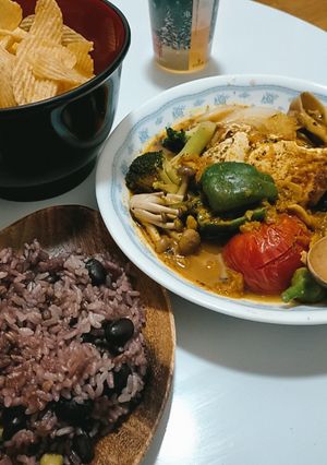 ベジスープカレー-レシピのメイン写真
