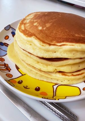 いつものホットケーキにちょい足し♪-レシピのメイン写真