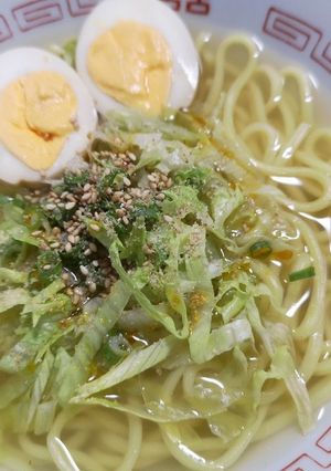 簡単！さっぱりゆず胡椒ラーメン-レシピのメイン写真