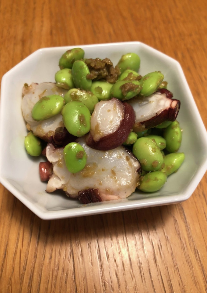 枝豆とたこのタプナード和え-レシピのメイン写真