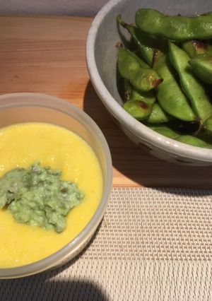 介護職&離乳食　とうもろこし＋枝豆-レシピのメイン写真