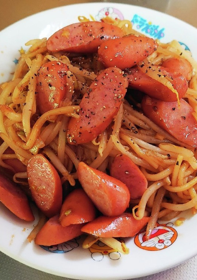 もやしたっぷり旨辛焼きそば-レシピのメイン写真