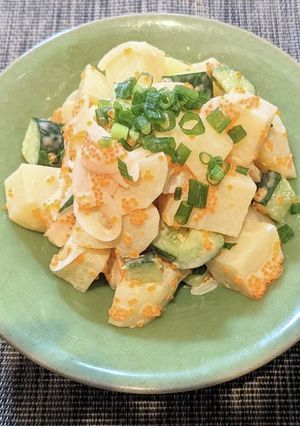 レンジでとびっこの和風ポテサラ-レシピのメイン写真