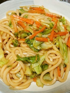 焼うどん風う米めん-レシピのメイン写真