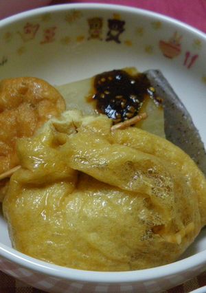 おでんに新参☆巾着チキンラーメン-レシピのメイン写真