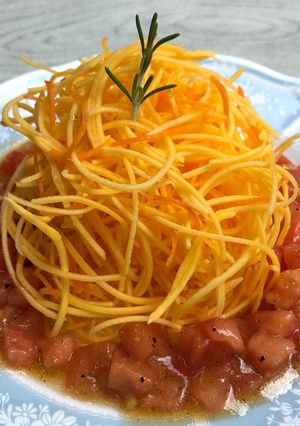 コリンキーのベジパスタ【JA福井県】-レシピのメイン写真