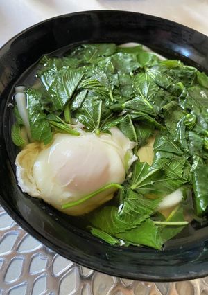 たっぷりモロヘイヤうどん-レシピのメイン写真