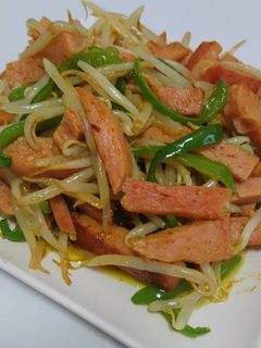 簡単!ごはんがすすむ♪スパムのカレー炒め-レシピのメイン写真