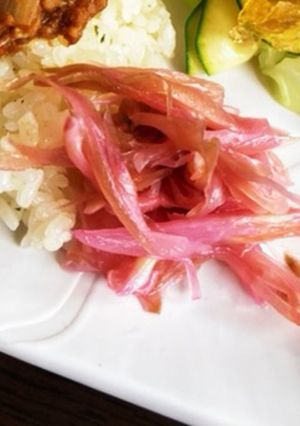 ウチの〜みょうがの梅酢漬け-レシピのメイン写真