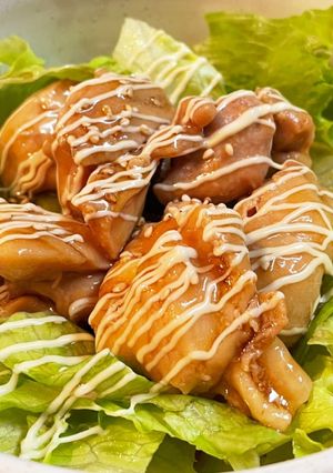 ☆簡単！鶏もも肉の照り焼き丼(レンチン)-レシピのメイン写真