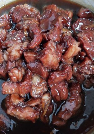 牛肉の佃煮*しぐれ煮*ステーキの切れ端で-レシピのメイン写真