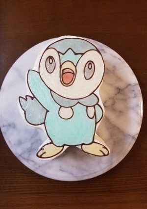 ポケモンケーキ　ポッチャマケーキ-レシピのメイン写真