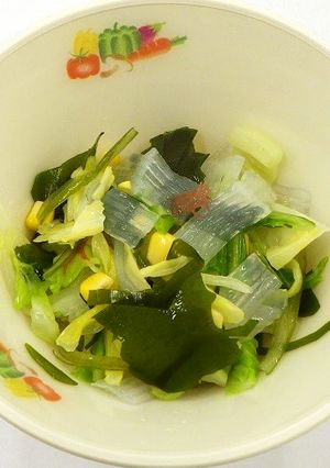 こんにゃくサラダ　★宇都宮学校給食-レシピのメイン写真