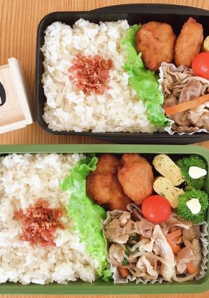 豚コマ旨塩炒め弁当 21/7.30-レシピのメイン写真