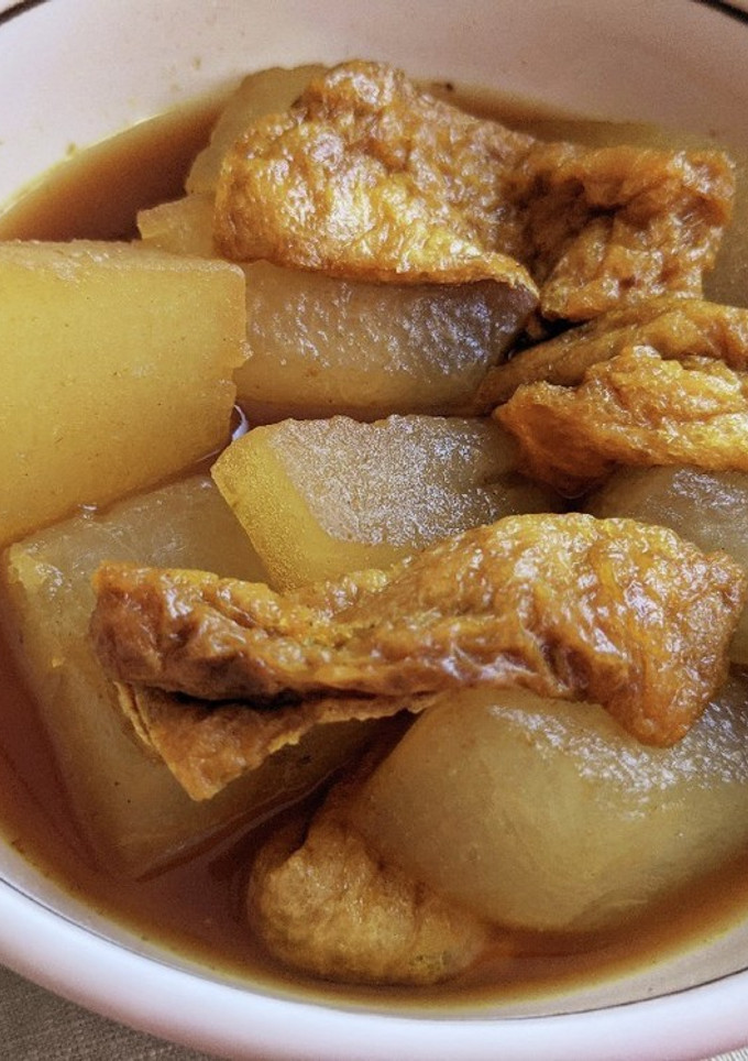 冬瓜と油あげの和風カレー煮-レシピのメイン写真