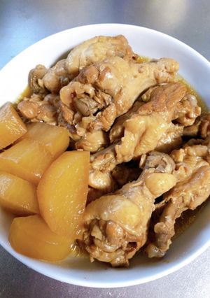 手羽元と大根のさっぱり煮-レシピのメイン写真