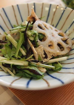 ささみとひじきのさっぱり梅和え-レシピのメイン写真