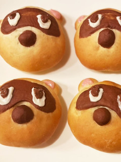 あつ森のたぬきちパン♫-レシピのメイン写真