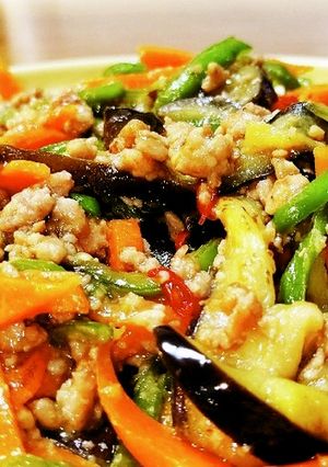 なす味噌ひき肉炒め♪-レシピのメイン写真