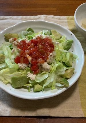オートミールごはんでタコライス-レシピのメイン写真