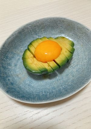 TKG風アボカドおつまみ！-レシピのメイン写真
