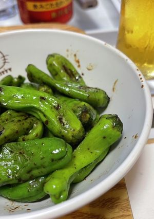 【おつまみ】簡単!ししとうだけ炒め-レシピのメイン写真